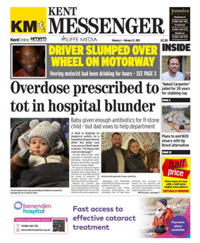 Cover of Kent Messenger Maidstone