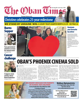 Cover of The Oban Times