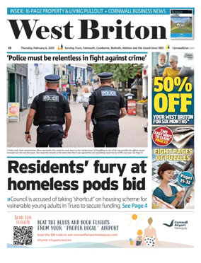 Cover of West Briton (Camborne, Redruth, Hayle)
