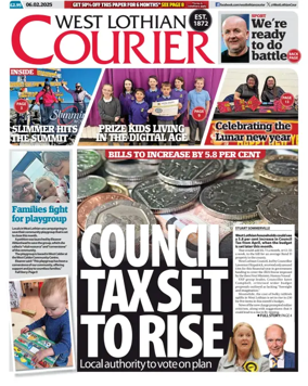 Cover of West Lothian Courier