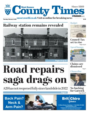 Cover of West Sussex County Times