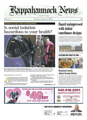 Cover of Rappahannock News