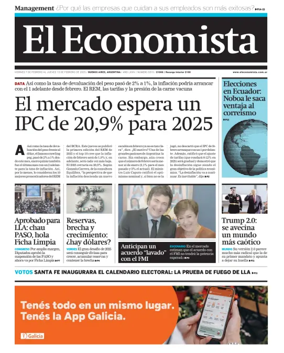 Cover of El Economista (Argentina)