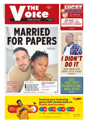 Cover of The Voice (Botswana)