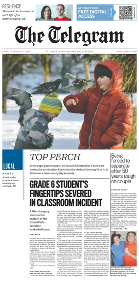 Cover of The Telegram (St. Johnâ€™s)