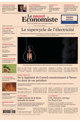 Cover of Le Nouvel Economiste
