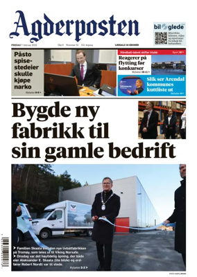 Cover of Agderposten
