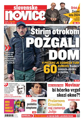 Cover of Slovenske Novice