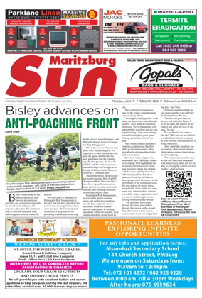 Cover of Maritzburg Sun (South Africa)
