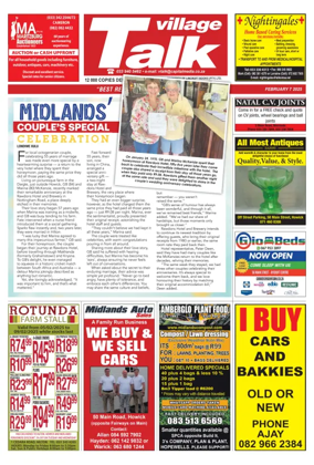 Cover of Village Talk (South Africa)