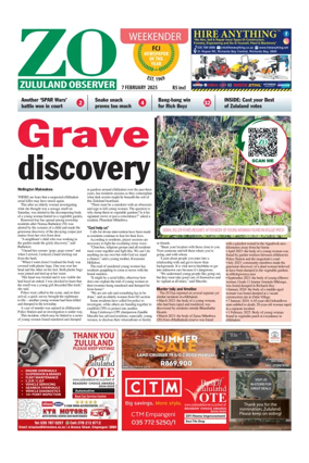 Cover of Zululand Observer - Weekender