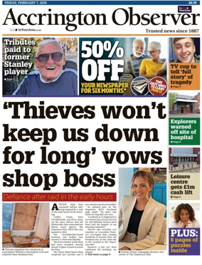 Cover of Accrington Observer