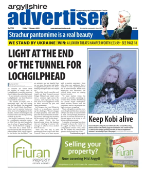 Cover of Argyllshire Advertiser