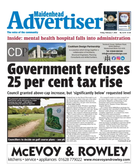 Cover of Maidenhead Advertiser