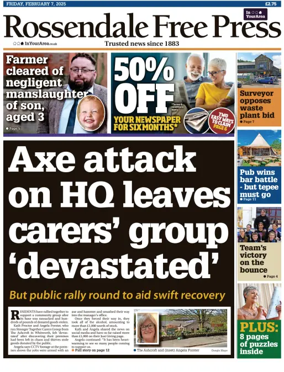 Cover of Rossendale Free Press