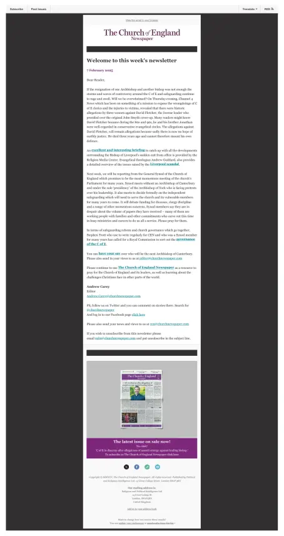 Cover of The Church of England