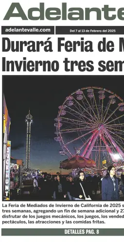 Cover of Adelante Valle