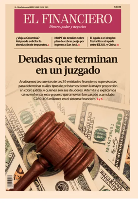 Cover of El Financiero (Costa Rica)