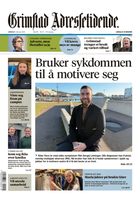 Cover of Grimstad Adressetidende