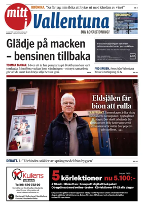 Cover of Vallentuna Nyheter