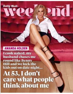 Cover of Daily Mail Weekend Magazine