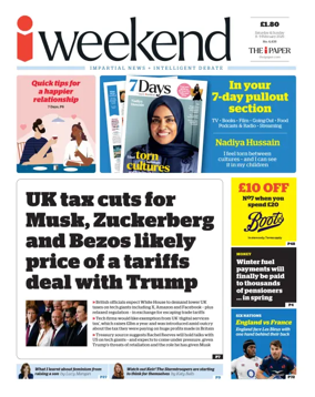 Cover of iNews Weekend