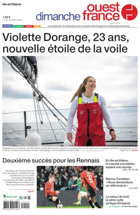 Cover of Dimanche Ouest France (Ille-et-Vilaine)