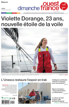 Cover of Dimanche Ouest France (Mayenne)