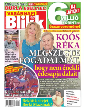 Cover of Vasárnapi Blikk