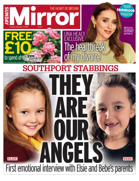 Cover of Sunday Mirror