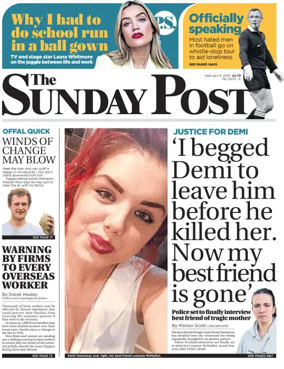 Cover of The Sunday Post (Inverness)