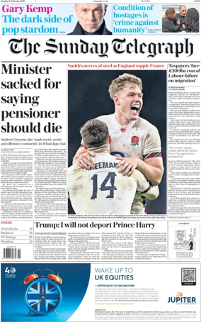 Cover of The Sunday Telegraph