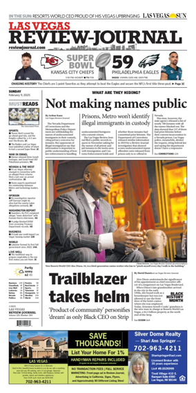 Cover of Las Vegas Review-Journal (Sunday)