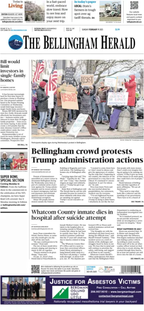 Cover of The Bellingham Herald (Sunday)