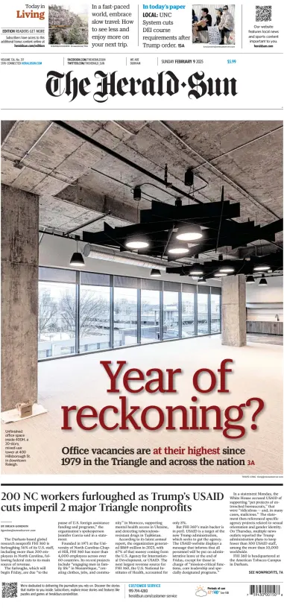 Cover of The Herald-Sun (Sunday)