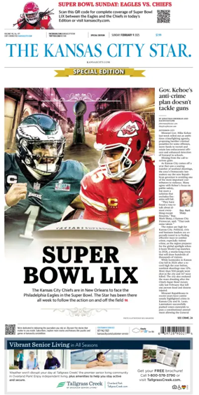 Cover of The Kansas City Star (Sunday)