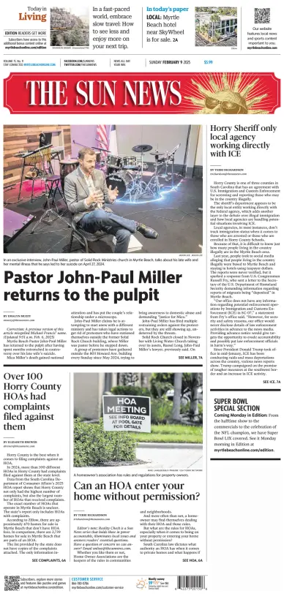 Cover of The Sun News (Sunday)