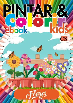 Cover of Pintar e Colorir Kids