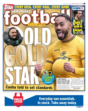 Cover of Irish Daily Star - Fanatic