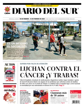 Cover of Diario del Sur