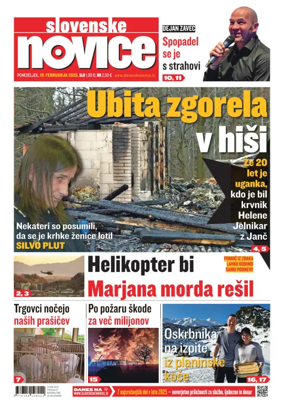 Cover of Slovenske Novice