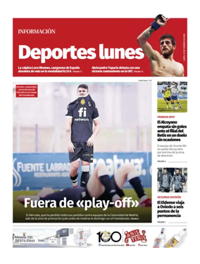 Cover of Deporte Lunes