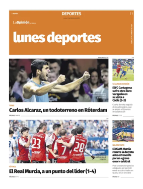 Cover of Lunes Deportes