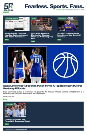 Cover of Stadium Rant