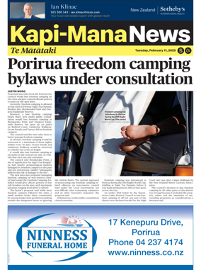 Cover of Kapi-Mana News
