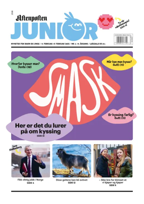 Cover of Aftenposten Junior