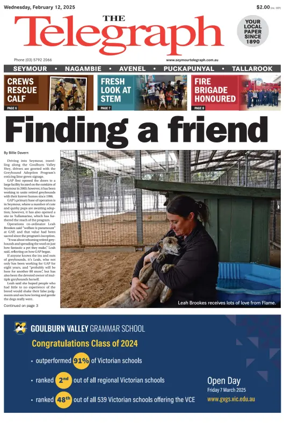 Cover of Seymour Telegraph