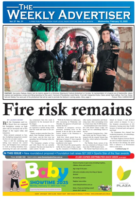 Cover of The Weekly Advertiser Horsham