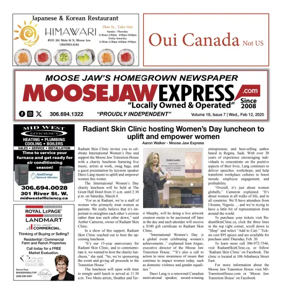 Cover of Moose Jaw Express.com