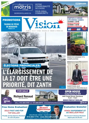 Cover of Vision (Canada)